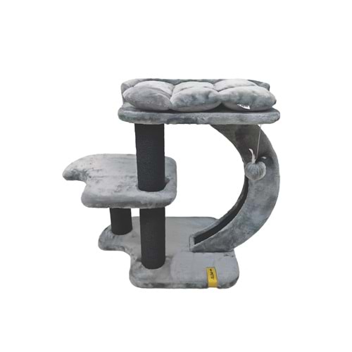 20656399 M-PETS PANTHER PREMİUM OASIS KEDİ TIRMALAMA GREY