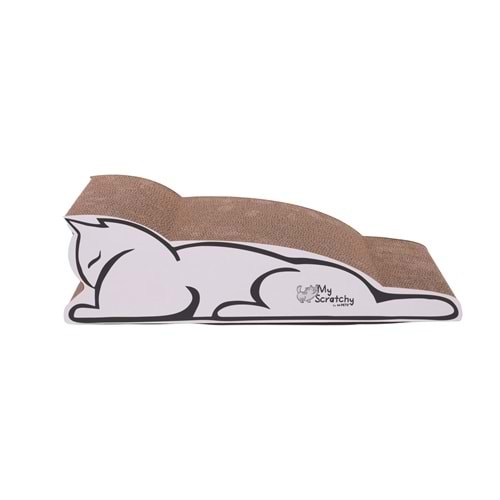 20702699 M-PETS MY SCRATCHY BALTIMORE KARTON TIRMALAMA WHİTE
