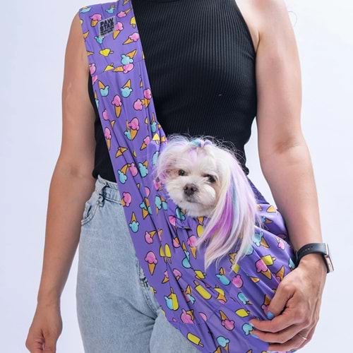 25020-PAWSTAR ICE CREAM CROSSBODY BAG