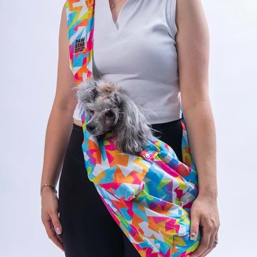 25023-PAWSTAR MOSAIC CROSSBODY BAG