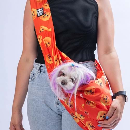 25024-PAWSTAR POODLE CROSSBODY BAG