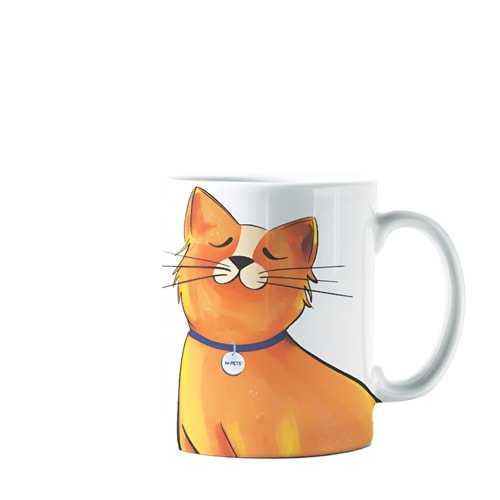 60003899 M-PETS PETJOY GALYA KUPA 350ML ORANGE