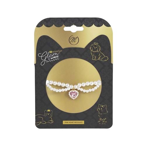 60801899 M-PETS GLAM PRESTİGE AKSESUAR PİNK HEART (M)