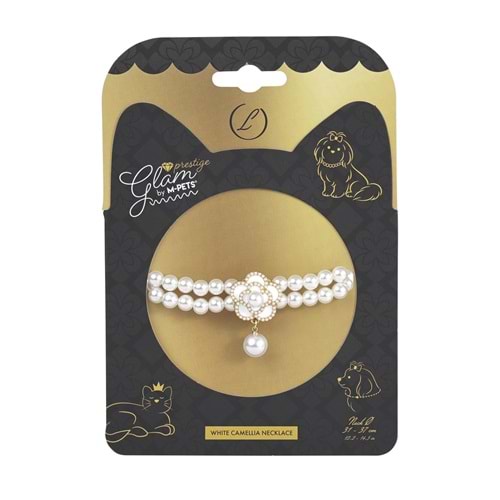 60803399 M-PETS GLAM PRESTİGE AKSESUAR WHİTE CAMELLİA (L)