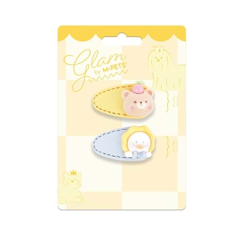 60902099 M-PETS GLAM KÖPEKLER İÇİN AKSESUAR TOKA YELLOW