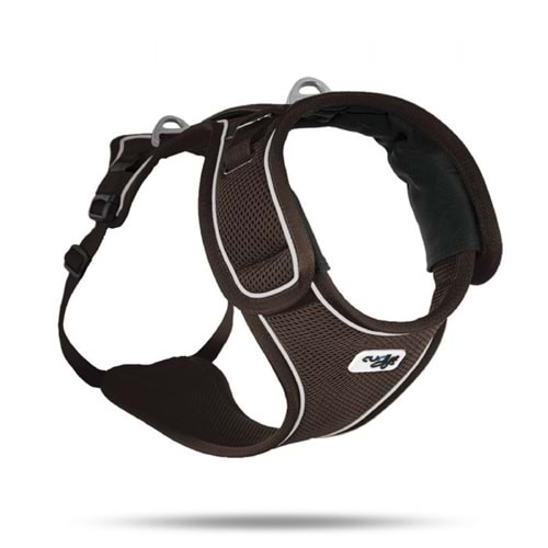 SU1476-CURLI BELKA HARNESS BROWN M