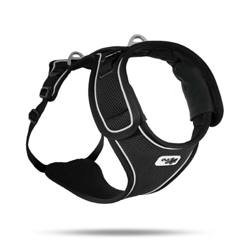 SU1484-CURLI BELKA HARNESS BLACK L