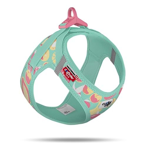 PN3672-CURLI VEST HARNESS AIR-MESH LE26 JUICY F TURQUOISE 3XS