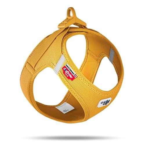 PN3778-CURLI VEST HARNESS CURLI CLASP AIR-MESH MANGO 2XS