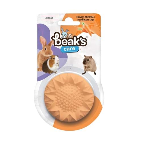 SG014 BEAKS HAVUÇ AROMALI KEMİRGEN TAŞI TEKLİ 8Lİ PAKET