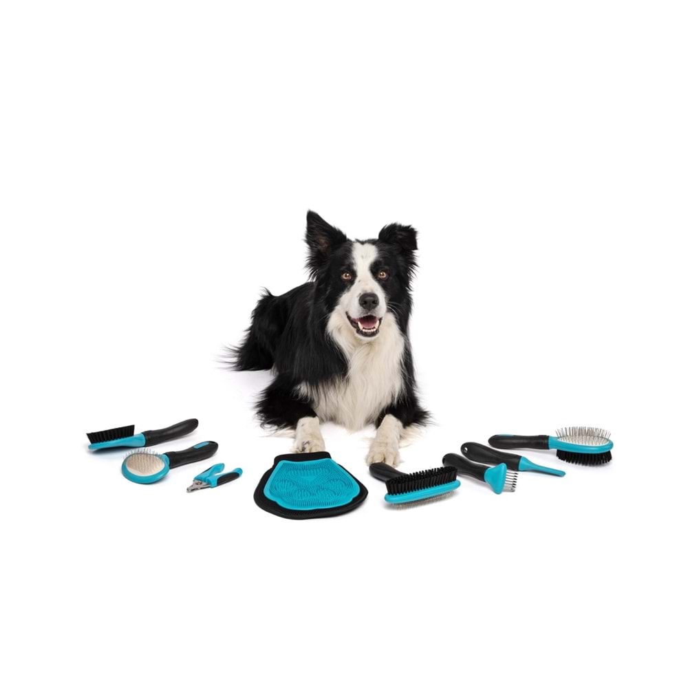 10104899 M-PETS KÖPEKLER İÇİN İNCE TELLİ OVAL FIRÇA (S)