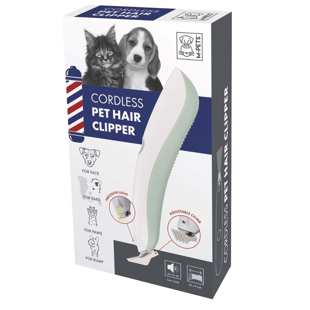 10123199 M-PETS ŞARJLI TRAŞ MAKİNESİ/PATİ ve BURUN ÇEVRESİ İÇİN