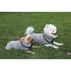 10126199 M-PETS BATH TİME KÖPEKLER İÇİN BORNOZ (S)