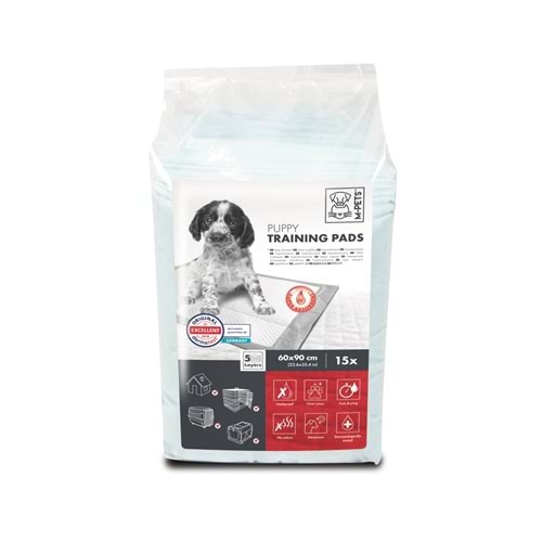 10165517 M-PETS ECONOMİC YAVRU KÖPEK ÇİŞ EĞİTİM PEDİ 60X90CM 15Lİ