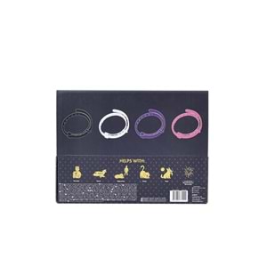 10178799 M-PETS KEEP CALM CALMİNG SAKİNLEŞTİCİ KÖPEK TASMASI 4LÜ MİX COLOR