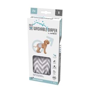 10179499 M-PETS ERKEK KÖPEKLER İÇİN YIKANABİLİR KÜLOT 2Lİ (S)