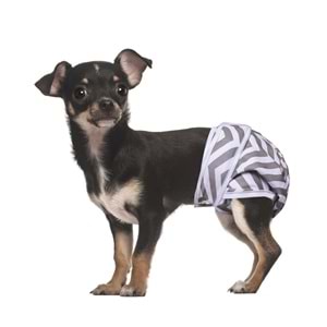 10180099 M-PETS DİŞİ KÖPEKLER İÇİN YIKANABİLİR KÜLOT 2Lİ (XS)