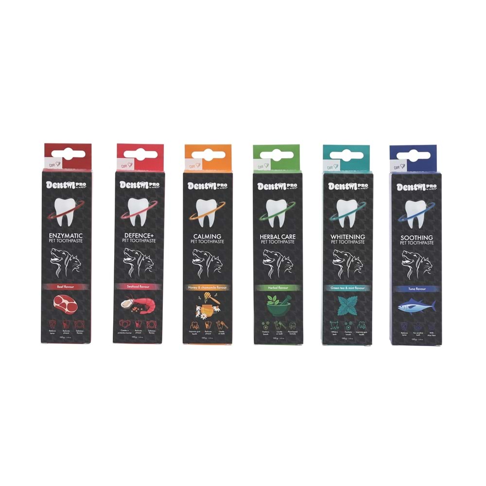 10181699 M-PETS DENTAL CARE PRO YEŞİL ÇAY ve NANE AROMALI DİŞ MACUNU 100GR