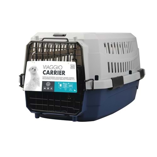 10200214 M-PETS VIAGGIO CARRIER IATA (M) TAŞIMA BLUE/GREY