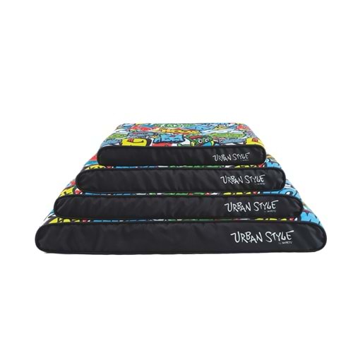 10365199 M-PETS URBANSTYLE CONTEMPO CUSHION YATAK MULTİCOLOR (M) 80X55X9CM