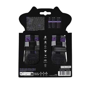 10371299 M-PETS FLEXI KÖPEKLER İÇİN AYAKKABI #3 S PURPLE EDİTİON