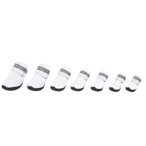 10371999 M-PETS FLEXI KÖPEKLER İÇİN AYAKKABI #2 XS WHİTE EDİTİON