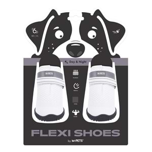 10372399 M-PETS FLEXI KÖPEKLER İÇİN AYAKKABI #6 XL WHİTE EDİTİON