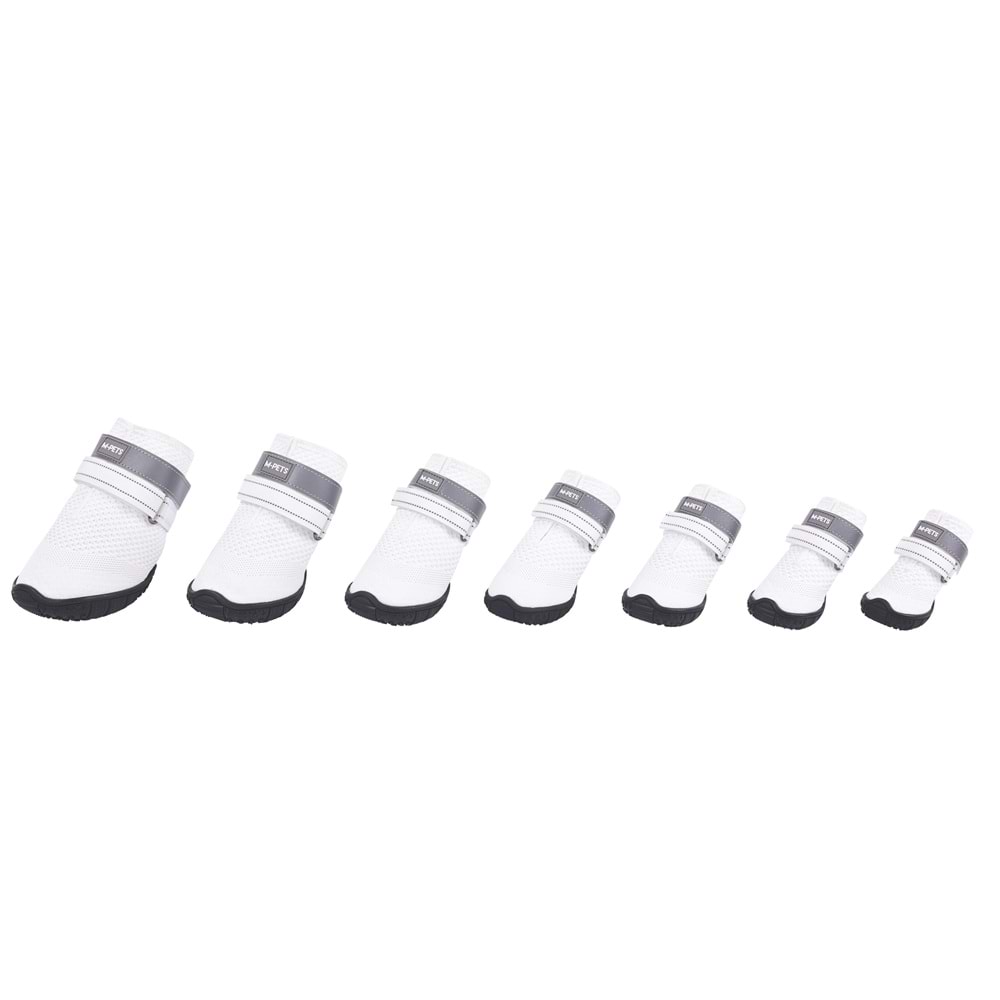 10372399 M-PETS FLEXI KÖPEKLER İÇİN AYAKKABI #6 XL WHİTE EDİTİON