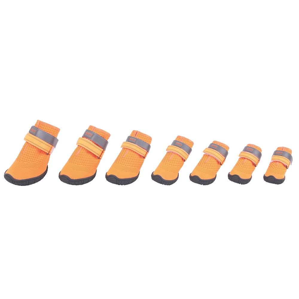 10372899 M-PETS FLEXI KÖPEKLER İÇİN AYAKKABI #4 M ORANGE EDİTİON