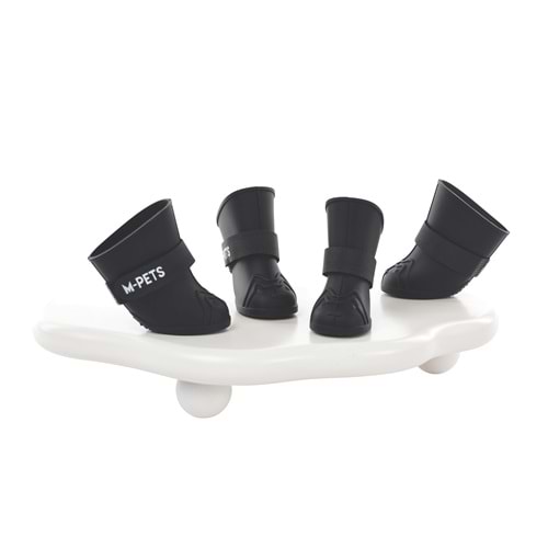 10373708 M-PETS RAINY DAY KÖPEKLER İÇİN AYAKKABI (L) BLACK
