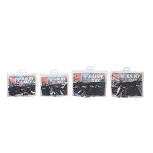 10373708 M-PETS RAINY DAY KÖPEKLER İÇİN AYAKKABI (L) BLACK