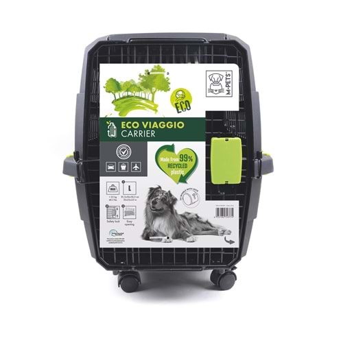 10403399 M-PETS ECO VIAGGIO CARRIER IATA (L) TAŞIMA TEKERLEKLİ