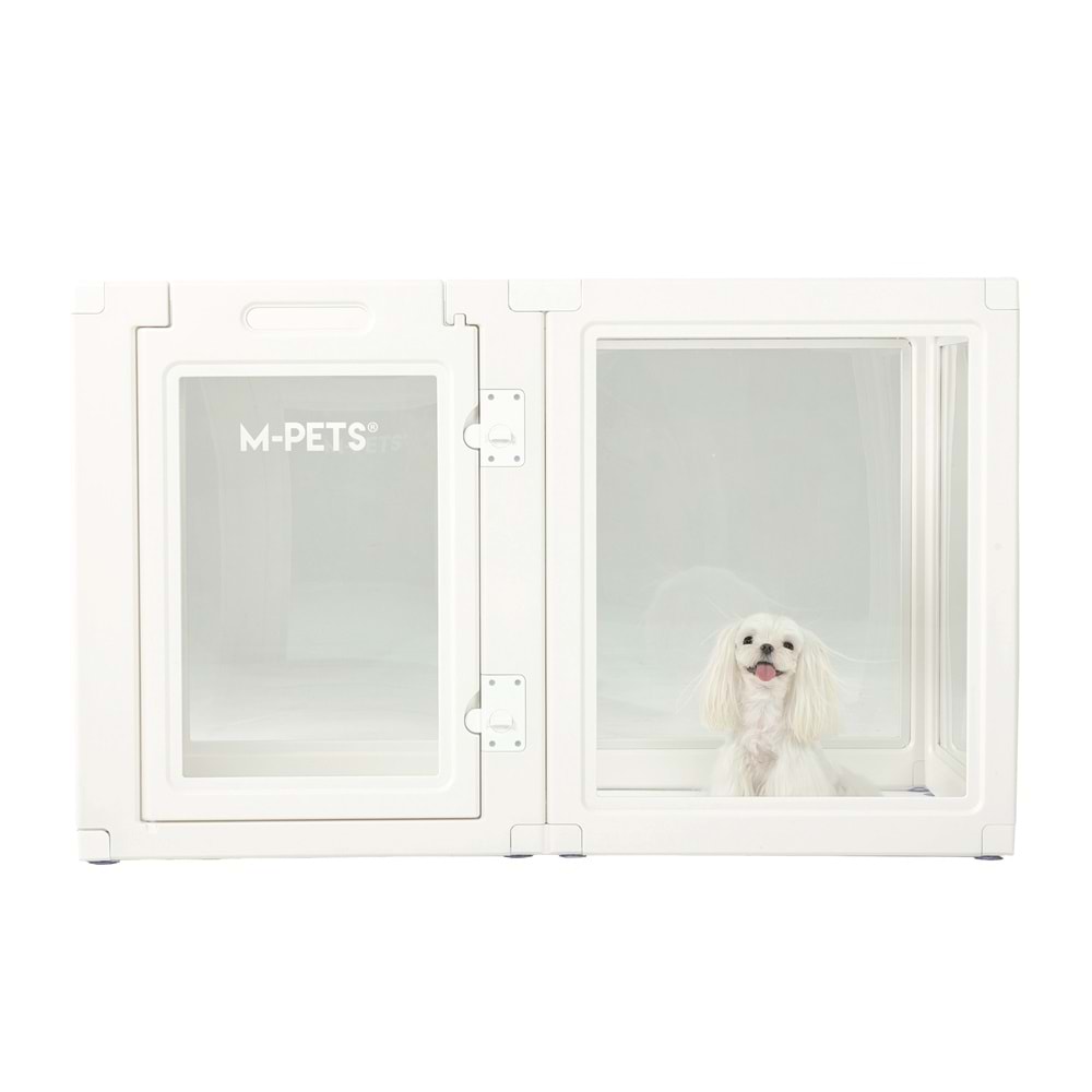 10442901 M-PETS BLANCHE OYUN ÇİTİ 6 PANEL (L) WHİTE