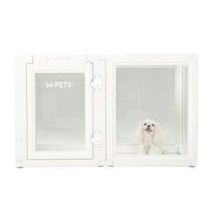 10442901 M-PETS BLANCHE OYUN ÇİTİ 6 PANEL (L) WHİTE