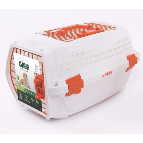 10454799 M-PETS ECO GIRO CARRIER (S) TAŞIMA BEYAZ/ORANGE