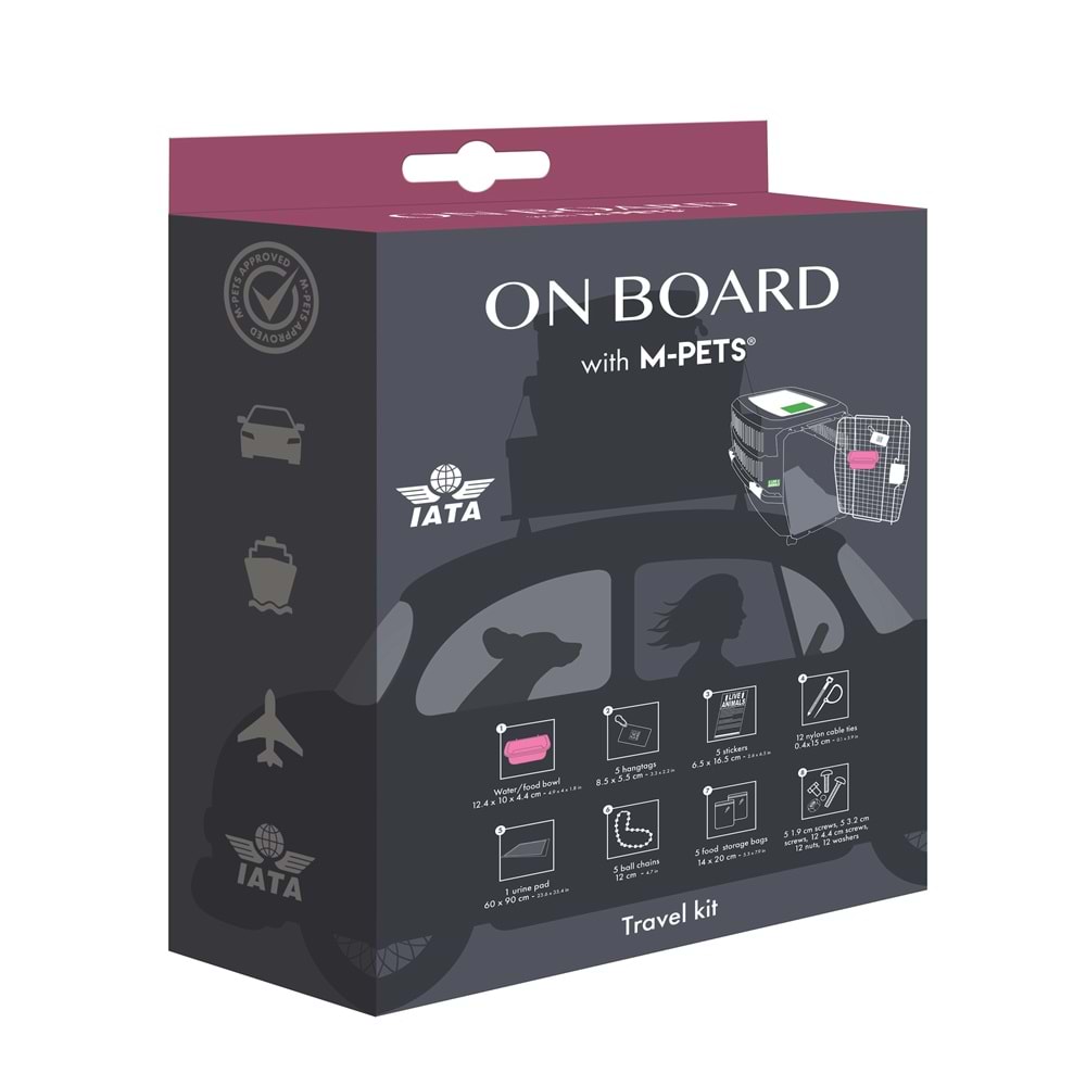10455199 M-PETS ON BOARD TRAVEL KİT
