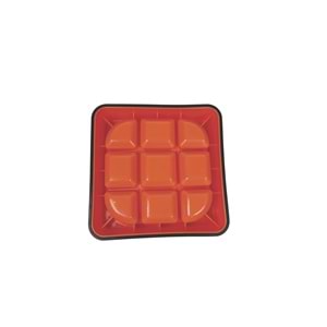 10504117 M-PETS WAFFLE YAVAŞ YEME MAMA KABI 1500ML ORANGE