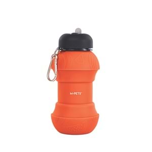 10540899 M-PETS ON THE ROAD KATLANABİLEN SEYAHAT SULUĞU 200-550ML ORANGE