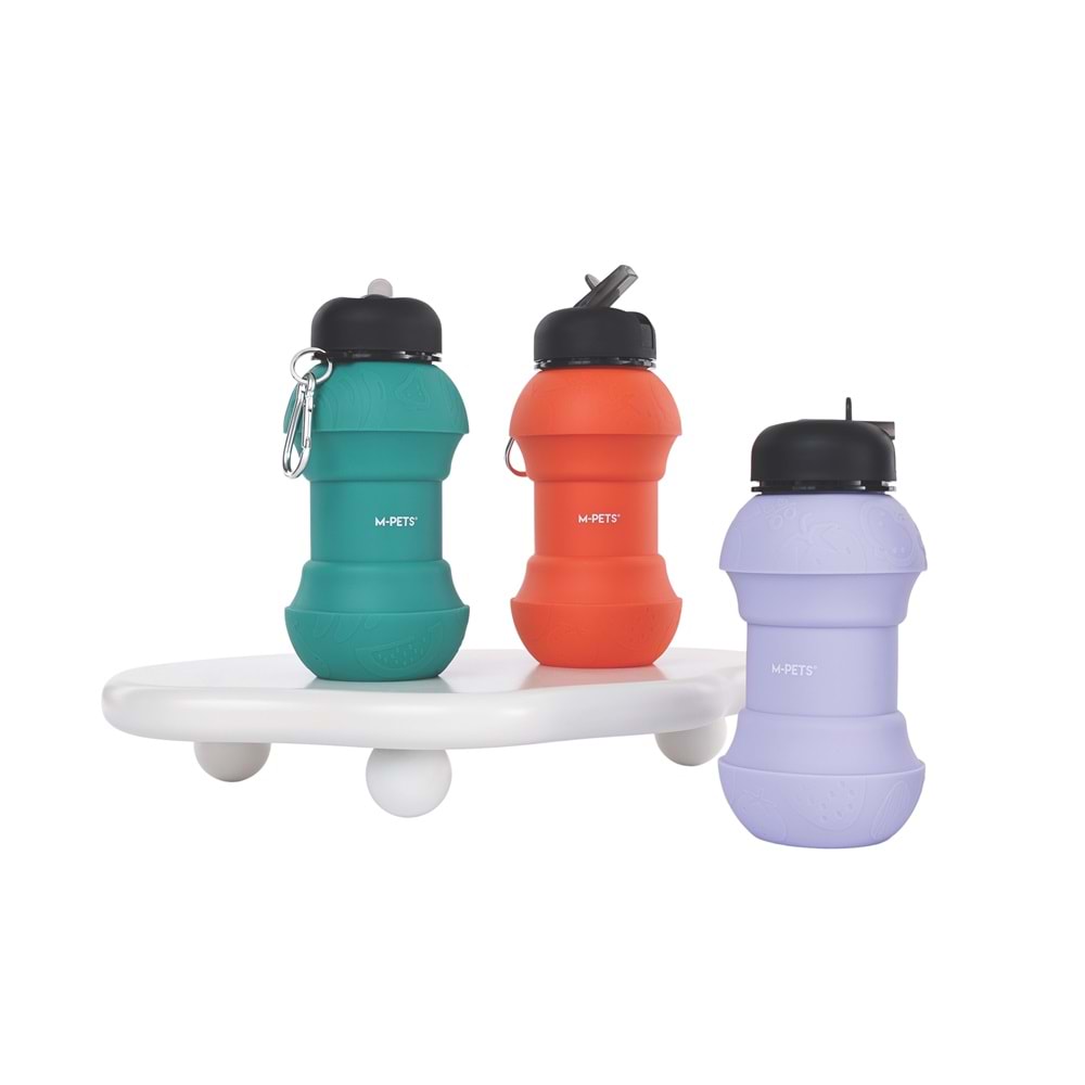 10540899 M-PETS ON THE ROAD KATLANABİLEN SEYAHAT SULUĞU 200-550ML ORANGE
