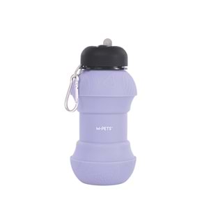 10540999 M-PETS ON THE ROAD KATLANABİLEN SEYAHAT SULUĞU 200-550ML PURPLE