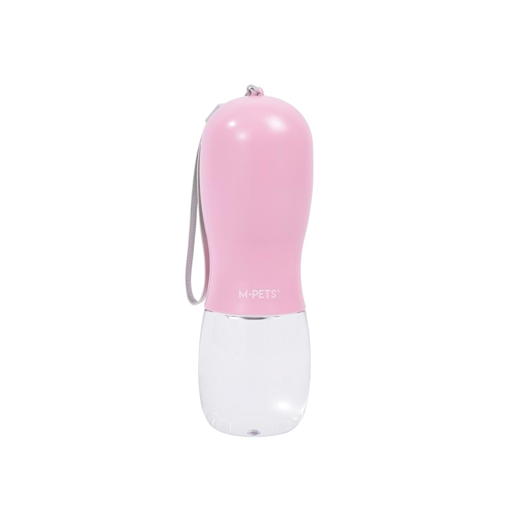 10554899 M-PETS ON THE ROAD 2İN1 KÖPEK SEYAHAT SULUĞU 300ML PİNK
