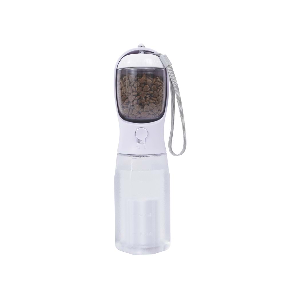 10554999 M-PETS ON THE ROAD 3İN1 KÖPEK SEYAHAT SULUĞU 600ML WHİTE