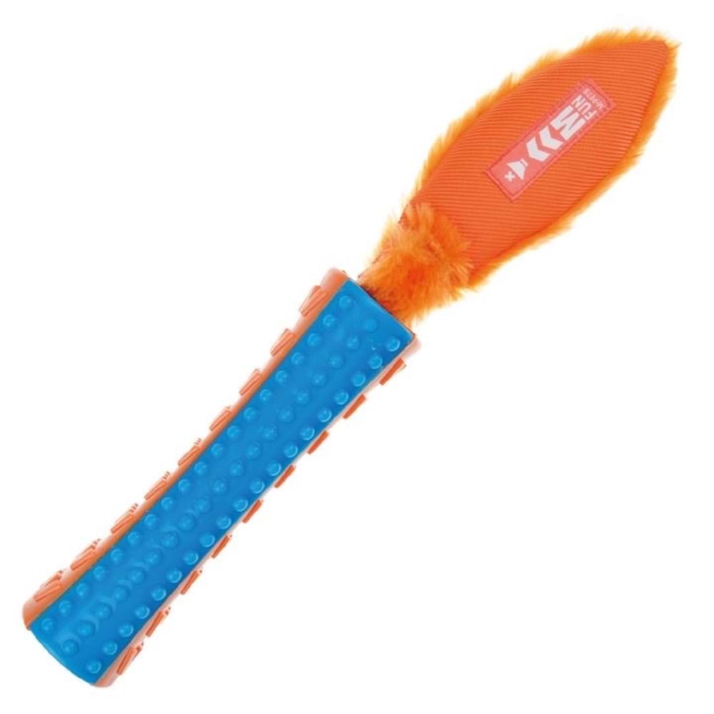 10630599 M-PETS ON/OFF FUNSTY KÖPEKLER İÇİN KAUÇUK OYUNCAK BLUE/ORANGE