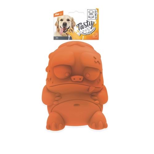 10637516 M-PETS REX ÖDÜL HAZNELİ KAUÇUK KÖPEK OYUNCAĞI ORANGE