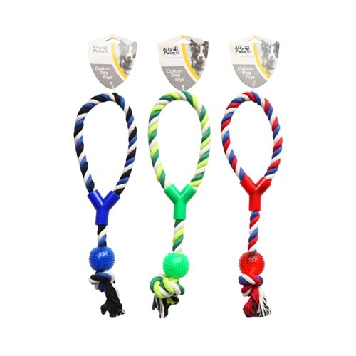 10652-ALLY PAWS KÖPEKLER İÇİN DİŞ İPİ 38CM