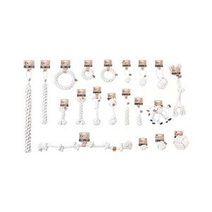 10668901 M-PETS COTO WHİTE ROPE 105CM İP OYUNCAK