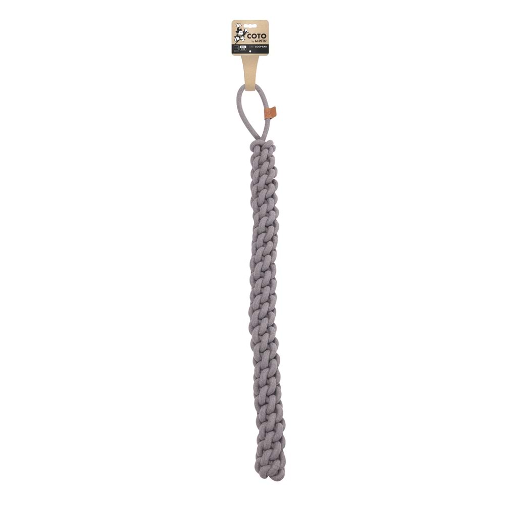 10669513 M-PETS COTO GREY LOOP BAR 105CM ÖRGÜ OYUNCAK