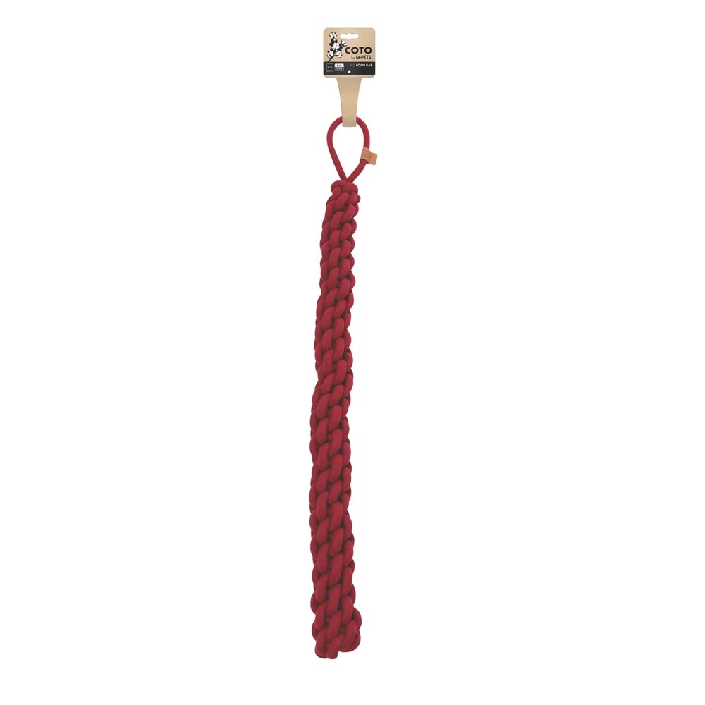 10669905 M-PETS COTO RED LOOP BAR 105CM ÖRGÜ OYUNCAK