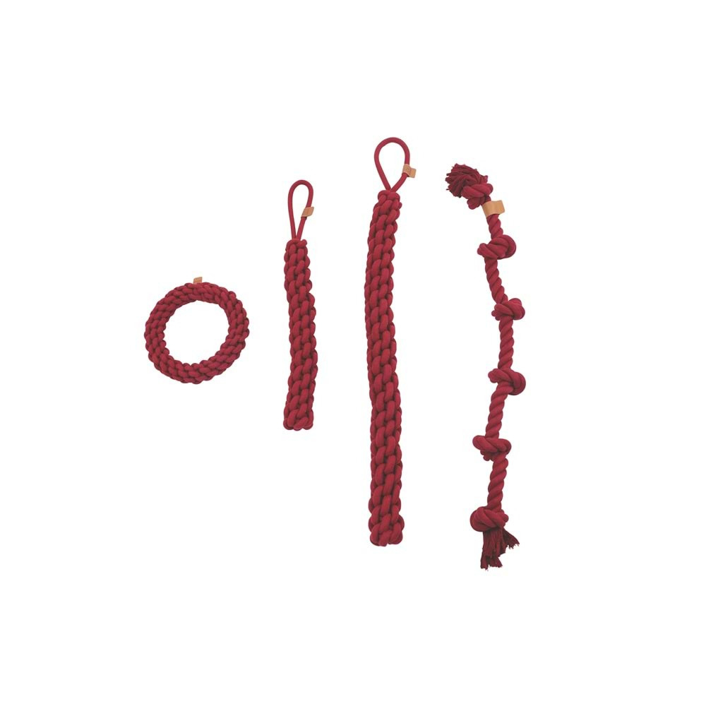 10670105 M-PETS COTO RED ROPE 105CM İP OYUNCAK