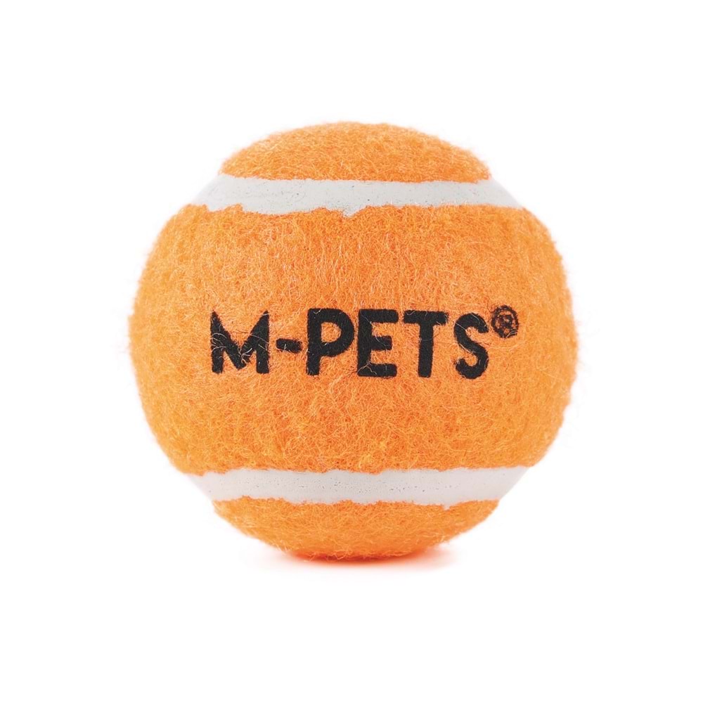 10670399 M-PETS HOP TENNİS TOPU ORANGE 5CM 3LÜ SET